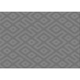 thumbnail image 1 of Ahgly Company Indoor Rectangle Patterned Dim Gray Area Rugs, 2' x 4', 1 of 1