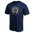 thumbnail image 2 of Men's Alejandro Bedoya Navy Philadelphia Union Authentic Stack Player Name & Number T-Shirt, 2 of 3