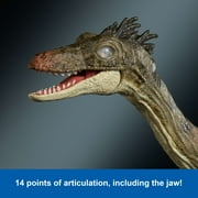Jurassic World Hammond Collection Troodon Dinosaur Action Figure, 14 Points Articulation