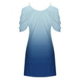 thumbnail image 5 of CEHVOM Robe Débardeur Décontractée d'Été à Imprimé Floral pour Femmes, Robe de Plage Épaules Dénudées, 5 of 5