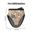 thumbnail image 3 of Pofeuu Floral Paisley Print Thickened Mini Silicone Oven Mitts Heat Resistant, Rubber Oven Mitt Gloves, Finger Pinch Grips, Pot Holder, Silicone Potholder, 3 of 7