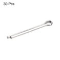 thumbnail image 3 of Unique Bargains Split Cotter Pin, 4x40mm Stainless Steel Clip Fastener Fitting Silver 30Pack, 3 of 5