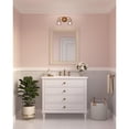 thumbnail image 2 of Quillan Collection Two-Light Soft Gold Transitional Bath & Vanity Light, 2 of 13