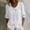 White, variant on Linen T Shirts For Women Flowy Tops For Women Linen Clothing For Women Basic Tees For Women Ethnic Tops For Womenn Cotton Boho Tops Womens Crew Neck T Shirts Women'S Cotton Gauze Tops