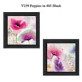 thumbnail image 1 of "Poppies" par Color Bakery Art Mural Encadré Imprimé, 1 of 2