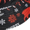 thumbnail image 6 of Niusricy Christmas Bucket Hats Outdoor UV Protection Wide Brim Fishermen Hats Sun Caps for Men Women, 6 of 7