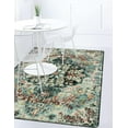 thumbnail image 4 of Wonnitar 4'x6' Area Rugs for Living Room Boho Floral Washable Entryway Mat Soft Ultra Thin Laundry Room Rug Indoor Floor Accent Carpet for Bathroom Mudroom Basement Studio, 4 of 9