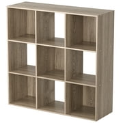 ZENSTYLE Wood Grain Organization Storage Cubes 3 x 3 Bookselves Max 44lbs