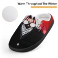 thumbnail image 4 of Anime Dandadan Okarun Kid's Cotton Slippers Winter Warm Soft Plush Slippers with Rubber Sole Non-Slip Indoor Outdoor Slip on Shoes Fluffy House Slippers For Boys Girls Teen, 4 of 8