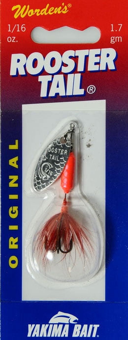 (2 pack) Yakima Bait Original Rooster Tail ( Base UPC 0004296524698)