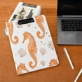 thumbnail image 5 of FORMRS A4 Clipboard Folder with Pen Holder Horizontal Foldable School Office Binder, Orange Seahorse, 5 of 9