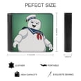 thumbnail image 2 of Stay_Puft Ghostbusters PU Leather Bifold Wallet Money Organizers Gift With Card Slots For Men And Women, 2 of 7