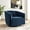 Midnight Blue, variant on Modway Twist Accent Lounge Performance Velvet Swivel Chair in Midnight Blue