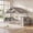 White, variant on Afuhokles Full Size Floor Bed with Safety Guardrails, Reading Nook and Storage Drawers, Pink