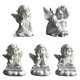thumbnail image 5 of Cateissary Desktop Statue Decoration Craft Sculpture European Ornament Decorative Figure Festival Supply Gift for Home Bedroom Decoración del hogar No.2, 5 of 6