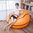 thumbnail image 4 of Sofá inflable de baloncesto y fútbol, silla de salón de aire, tumbona de baloncesto, muebles de exterior, jardín, hogar y oficina, 4 of 4