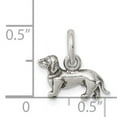 thumbnail image 2 of Beautiful Sterling Silver Antiqued Dog Charm, 2 of 2