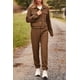 thumbnail image 3 of Conjunto Coordinado PRETTYGARDEN Camel Dos Piezas Talle L, 3 of 8