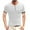 White, variant on Floenr Mens T Shirts,Men's Plus Size Shirts Solid Color Short Sleeve T-Shirts Button-Up Shirts