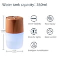 thumbnail image 3 of 360ml Mini Humidifiers Ultrasonic Jellyfish Cool Mist Humidifiers Portable Humidifier with 7 Colorful Lights, 3 of 7