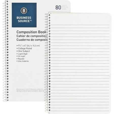 4PK Business Source College Ruled Composition Books (10966)