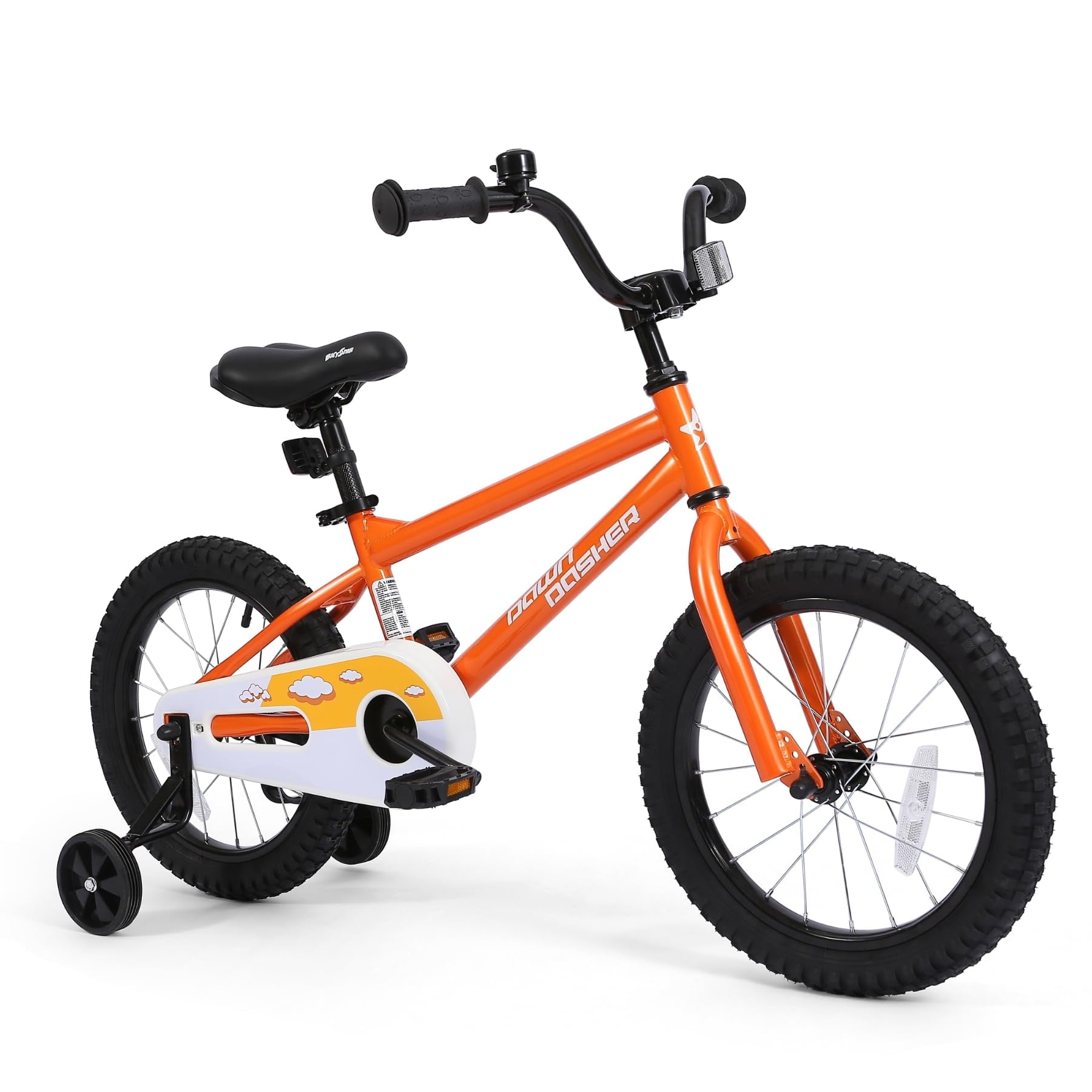 bicystar Kid Bike with Training Wheels, BMX 16 inch Bicycle with