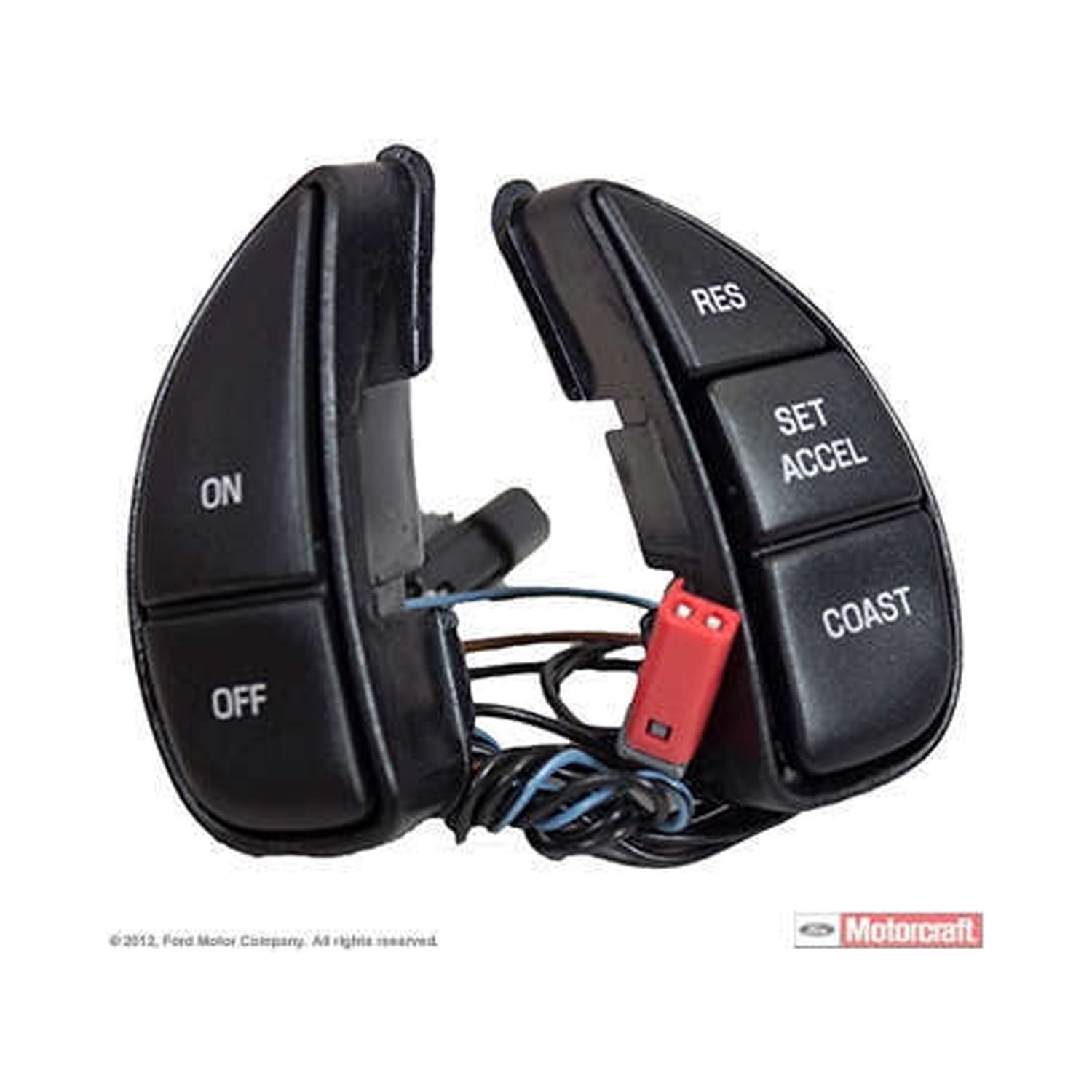 Motorcraft Cruise Control Switch SW-5924 Fits select: 1998-2008 MERCURY GRAND MARQUIS, 1998-2008 FORD CROWN VICTORIA