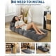 thumbnail image 3 of Qinaqin Portátil Plegable Sleeper Chair Sofá Cama con Pillow (Single Size) Lazy Floor Lounger para Pequeño Spaces Easy Almacenamiento (Grey), 3 of 7