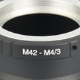 thumbnail image 3 of Anillo adaptador de lente M42 lente a Micro 4/3 Bsvklp, 3 of 8