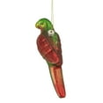 thumbnail image 3 of Northlight 6.5" Yellow and Red Parrot Glass Christmas Ornament, 3 of 5