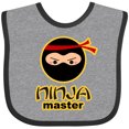 thumbnail image 3 of Inktastic Ninja Master Boys or Girls Baby Bib, 3 of 4