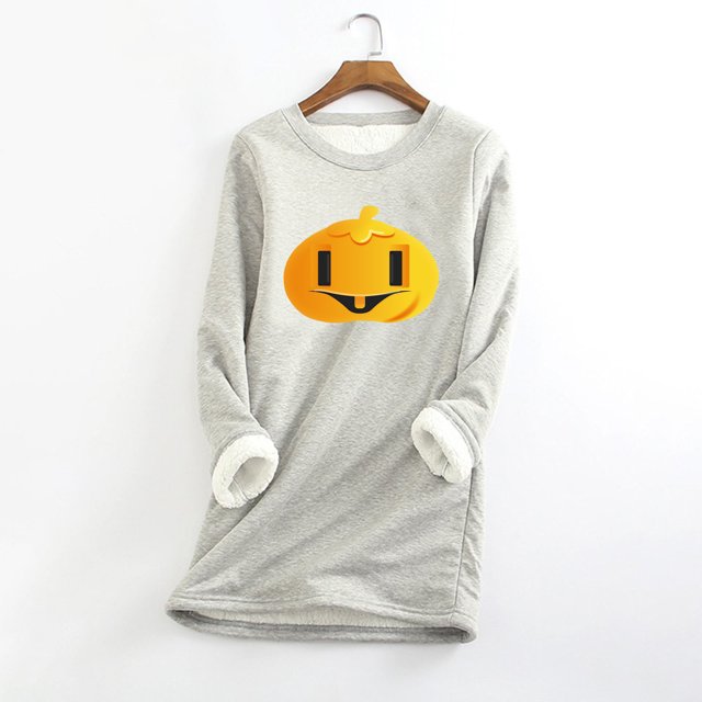 Hauts pour Femmes Style Décontracté d'Hiver Mode sous-Vêtements Chauds en Peluche Manches Longues Col Rond Haut Automne pour Femmes 2023 Tendance en Liquidation