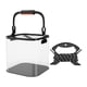 thumbnail image 3 of Cubo de pesca plegable, contenedor de agua, equipo multifunción, ergonómico, para adultos. Negro de 20 cm, 3 of 9