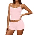 thumbnail image 5 of Short Sets Women Two Piece Outfits Sets Sleeveless Tank Tops Shorts Summer Clothes Beach Outfits for Women, 5 of 5