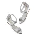 thumbnail image 3 of Sandalia DREAM PAIRS Jones Plata Cuña Baja Tacón 5 cm, 3 of 8
