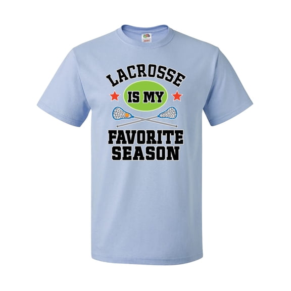 Inktastic Lacrosse is My Favorite Season T-Shirt
