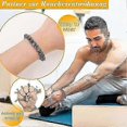 thumbnail image 2 of 3 Pack Stop Smoking Bracelet, Black Gallstone Magnetic Anti-smoking Bracelet, Stylish And Versatile, Smoking Anti-anxiety Bracelet Men And Women, Heal, 2 of 5