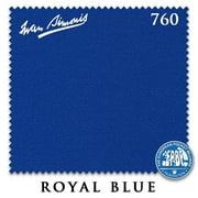 8' Simonis 760 Pool Billiard Table Cloth - Royal Blue - AUTHORIZED DEALER