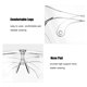 thumbnail image 4 of Careta Irfora Gafas de seguridad antivaho Gafas de sol Gafas protectoras de protección facial completa Gafas de seguridad tintadas Gafas Protege los ojos La piel de la cara de las gotitas Irfora Careta, 4 of 7