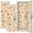 Color 4, variant on Coquette 2 Pcs School Locker Magnetic Wallpaper 12" x 36" Colorful Floral Cake Floral Desserts Reusable Removable Locker Accessories Back to School Supplies Dorm Mini Fridges