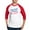 Red/White, variant on CafePress - Pepsi Flashback Spirit Baseball Jersey - Cotton Baseball Jersey, 3/4 Raglan Sleeve Shirt