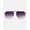 Purple/Gold, variant on Unisex Square Aviator Polarized Sunglasses | Goldie