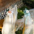 thumbnail image 4 of Neinkie Artificial Flower Arrangement for Wedding Chair Back Aisle Pew Flower Decoration, 4 of 7