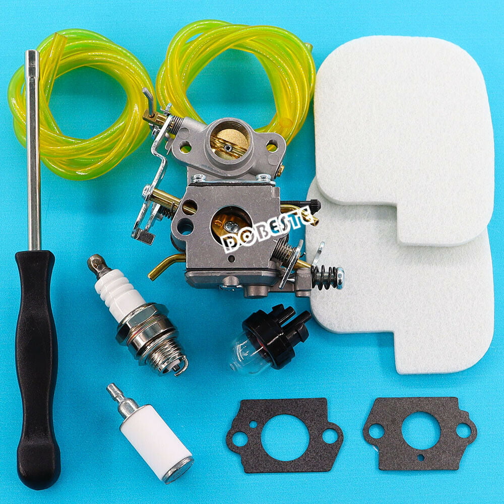 NEW Carburetor Carb Kit Fit Poulan Pro PP4218A 18" 42CC Chainsaw Tune Up Kit 