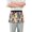Colorful Block Doodle, variant on Server Apron with 3 Pockets Waterproof Waitress Waist Short Apron for Man Woman Traditional Chinese Geometric Patterns 12 Inches