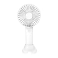 thumbnail image 1 of Ventilador de mano recargable con tecnología avanzada Blanco, 1 of 9