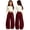 X82 Wine, variant on SJLDQY Sweatpants for Girls Letter Graphic Wide Leg Pants Drawstring Waist Straight Leg Pants with Pockets