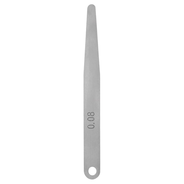 Medidor De Relleno De Huecos Métrico, 5 Uds., Calibre De Espesor De 0,08mm/0,1mm, Herramienta De Medición De Calibre De Espesor De Relleno Métrico Para Ancho De Hueco