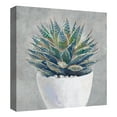 thumbnail image 4 of Masterpiece Art Gallery Potted Succulent I By Studio Arts Canvas Art Print 24" x 24", 4 of 4