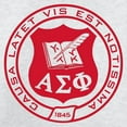 thumbnail image 3 of CafePress - Alpha Sigma Phi Red Seal Sweatshirt - Crew Neck Sweatshirt, 3 of 4